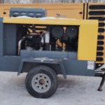 Компрессор прицепной ATLAS COPCO XAHS700 PACE на шасси.