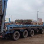 Прицеп колесно-гусеничной техники AMUR
